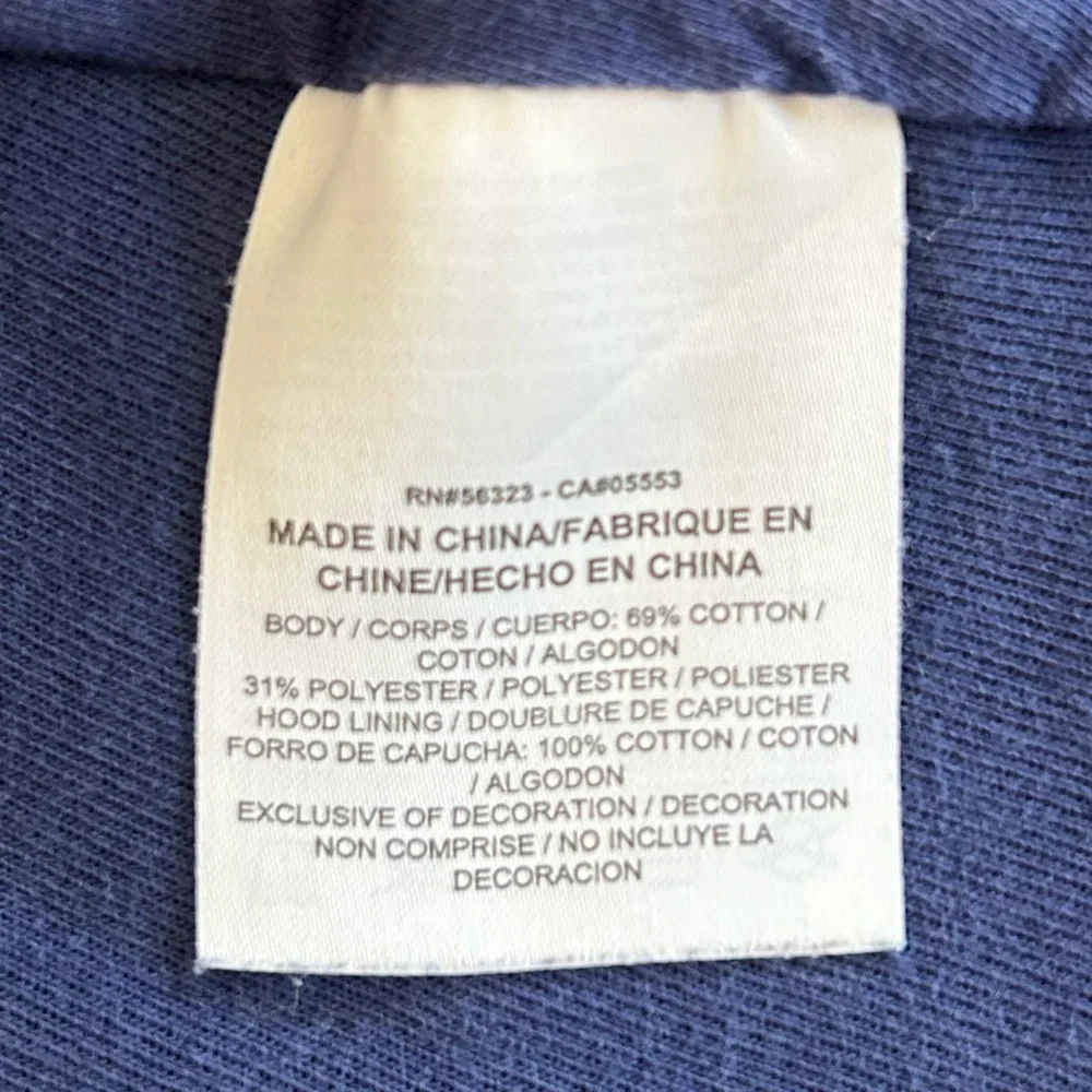 Nike | Women’s Dark Blue Funnel Neck Pullover Sweatshirt Side Pockets Size S